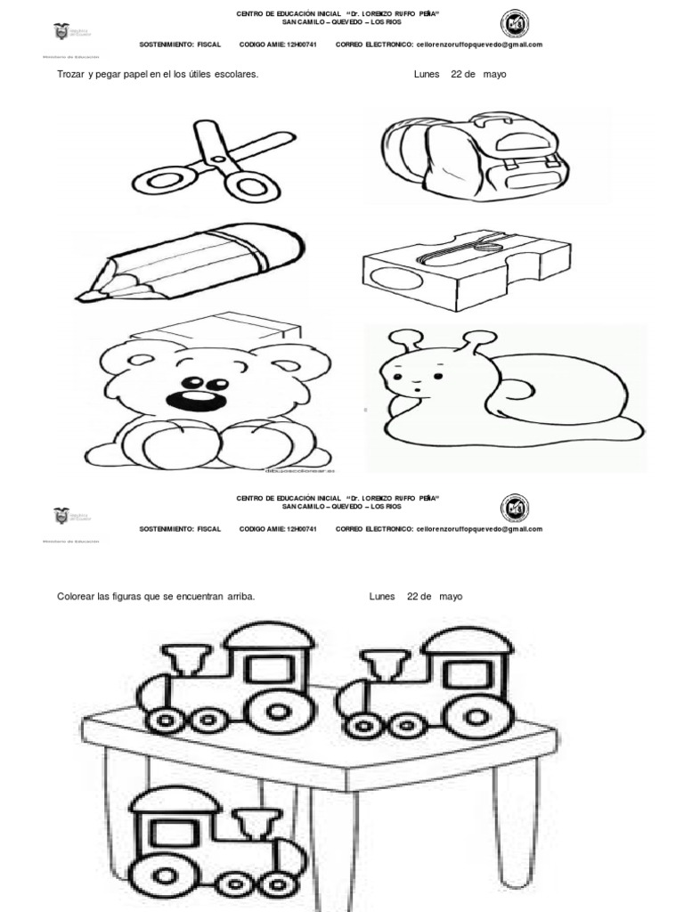 Actividades Utiles Escolares Inicial 2 Pdf