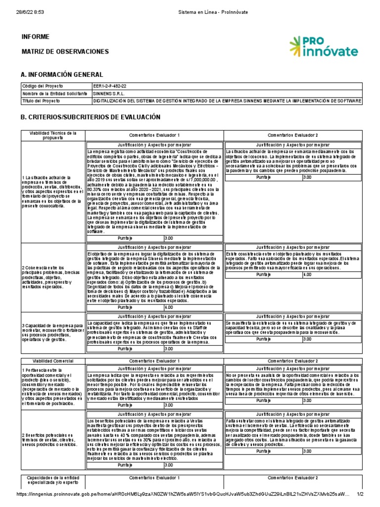 Sistema en l nea proinn vate pdf