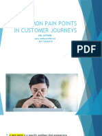 Common Pain Points in Customer Journeys