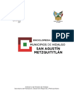 San Agustin Metzquititlan Enciclopedia de Los Municipios