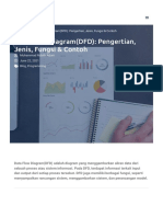 Data Flow Diagram (DFD) - Pengertian, Jenis, Fungsi & Contoh