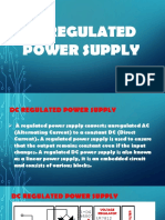 DC Regulated Power Supply (Transformer)