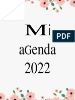 Agenda Hna Ines 2022