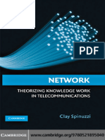 Network Theorizing Knowledge work in Telecommunications