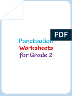 Punctuation Worksheet For 2nd Grade