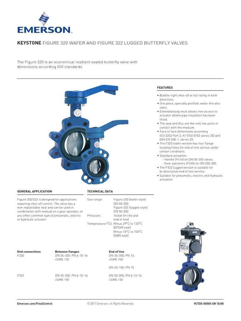Keystone 322 | PDF | Valve | Actuator