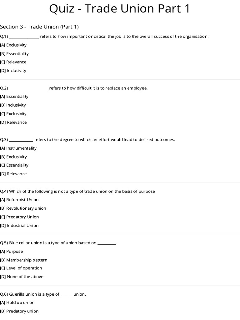 Labour Laws PDF Picketing Trade Union