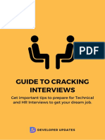 Guide To Cracking Interviews
