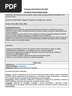 Planificacion y Proyecto 2022