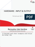 Hardware Input Output