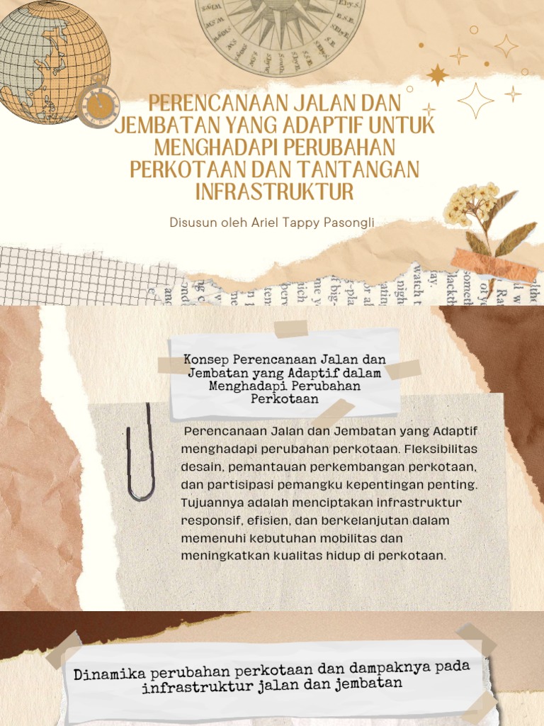 Perencanaan Adaptif Jalan dan Jembatan | PDF | Teknologi & Rekayasa