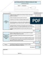 Grille D'evaluation Oral 2023