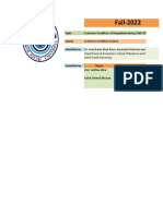 Economic Condition of Bangladesh During 1965 2021 Analysis