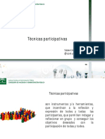 JUNTA DE ANDALUCIA. Tecnicas Participativas