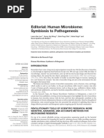 Human Microbiome - Symbiosis To Pathogenesis