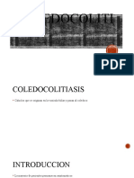 Coledocolitiasis