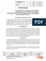 Recurso de Apelacion Contra El Auto No. 704 Del 18 Noviembre 2021