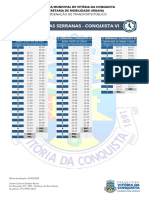 P50 - Vilas Serranas - Conquista Vi: Coordenação de Transporte Público