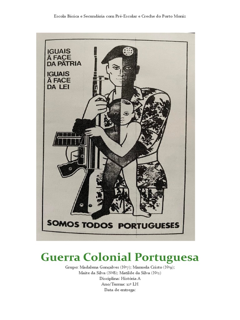 Guerra Colonial Portuguesa Pdf Angola Portugal