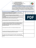 Autoevaluación Del Proceso Académico en La Estrategia de Trabajo en Casa Grados Primero