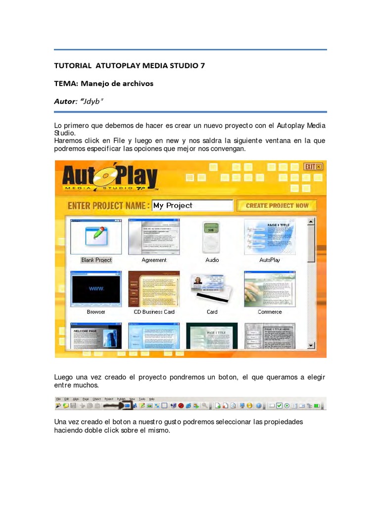 Manejo-De-Archivos en AUTOPLAY | PDF