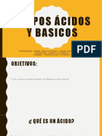 Grupos Ácidos y Basicos