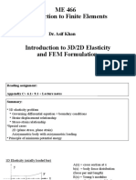 3D - 2D Elasticity and FEA (13) - A