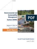 Report - Internal Audit ESMS 07-21-22