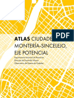 Atlas Ciudades Montera - Sincelejo Eje Potencial