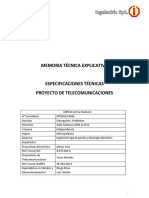 Memória Técnica Huánuco