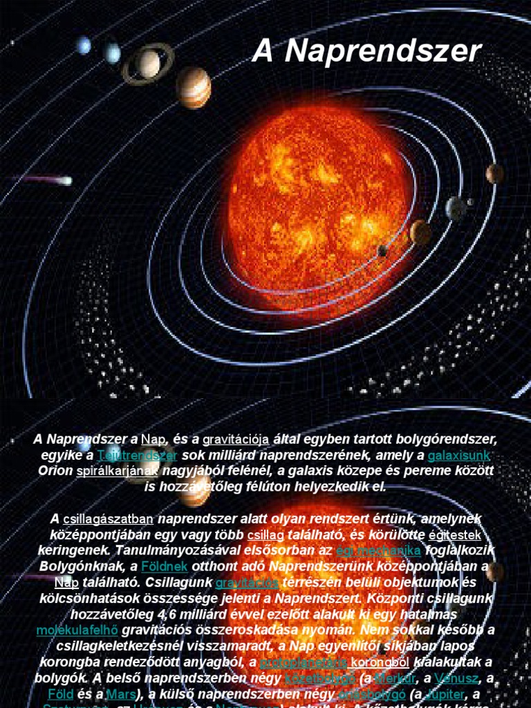 Naprendszer | PDF
