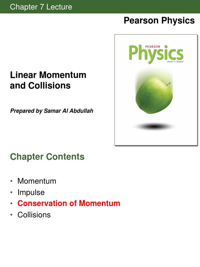 Physics: Momentum & Collisions | PDF | Career & Growth