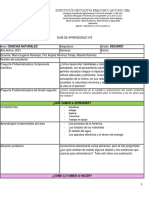 Guia 5 de Ciencias Naturales