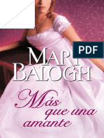 Mary Balogh - Série Amantes 01 - Mais Que Uma Amante (Capa Diferente)