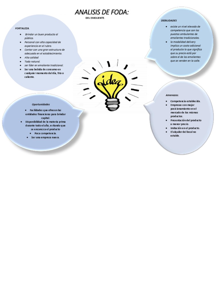 Analisis de Foda | PDF | Análisis FODA | Economias
