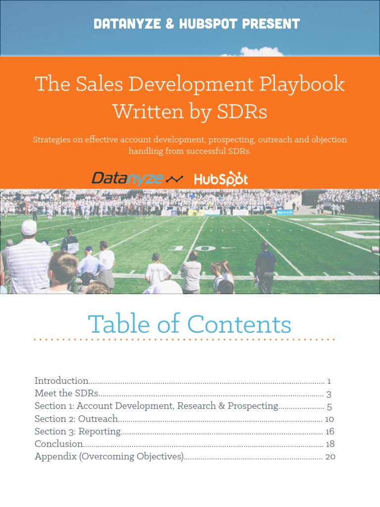 Sales Development Playbook Insights | PDF | Sales | Linked In