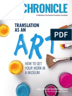 TYPES of TEXT Translation As An Art - Magazine