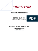 Indicateur Analyseur Réseau Alternatif Triphasé Montage rail DIN : N43 -  ADEL INSTRUMENTATION