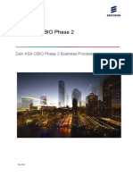 Zain KSA CBIO Phase 2 Business Process Design Document DRAFT Release - PA1