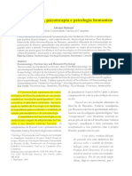 Fenomenologia, psicoterapia e psicologia humanista 