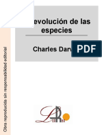 La Evolucion de Las Especies