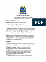 Plano de Curso-Fundamentos de Matematica Elementar