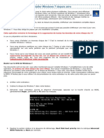 Installer Windows 7 Depuis Zero