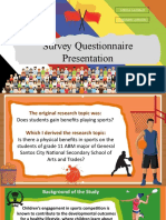 Survey Questionnaire Presentation