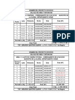 Calculo de Area y Distancias Por Coordenadas