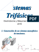 Sistemas Trifásicos 2016