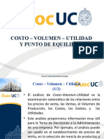 Unidad 1-C - Costo Volumen Utilidad y Punto Equilibrio