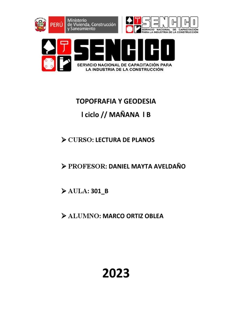 Lectura de Planos | PDF | Dibujo | Dibujo técnico