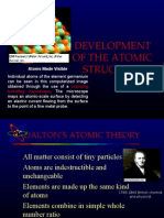 Development of The Atomic Structure: Atoms Made Visible
