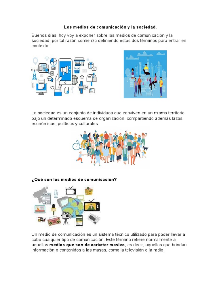 Medios de Comunicación y Sociedad | PDF | Política | Historia